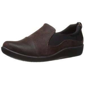 Clark’s Sillian Paz Slip-On Shoe Brown US7